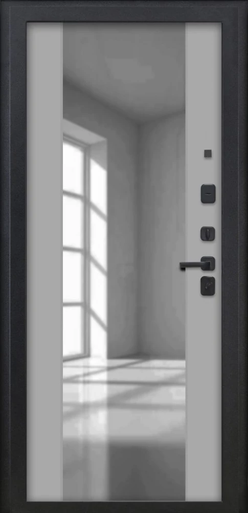 Входная дверь ДвериПРО Л-3б ФЛЗ-1 Шарли светлый DPRO222735 внутренняя сторона